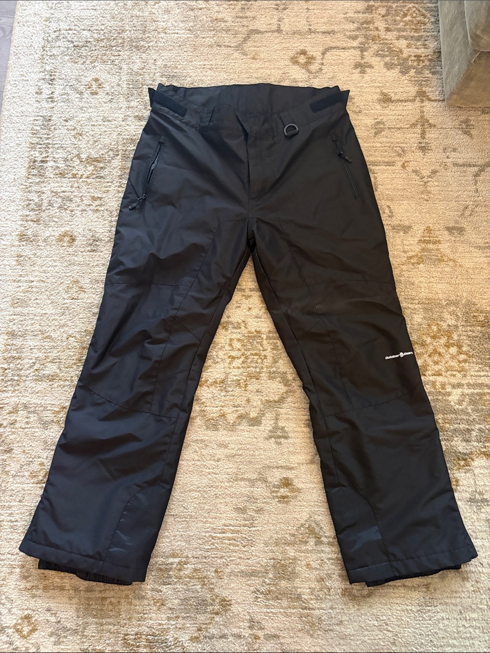 Outdoor Gear Men’s Black Insulated Snow Ski Pants Size XL